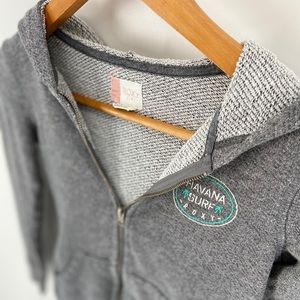 ROXY Girl Grey Lightweight Hoodie